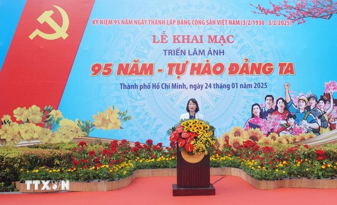 TPHCM: Triển lãm ảnh "95 năm - Tự hào Đảng ta"- Ảnh 1.