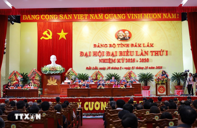 Đại hội đại biểu Đảng bộ tỉnh Đắk Lắk: Xây dựng tỉnh phát triển nhanh, bền vững- Ảnh 2.