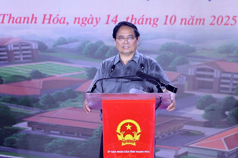 Thủ tướng dự lễ khởi công ngôi trường tại xã vùng núi cao biên giới Thanh Hóa- Ảnh 6. Thủ tướng dự lễ khởi công ngôi trường tại xã vùng núi cao biên giới Thanh Hóa- Ảnh 6.
