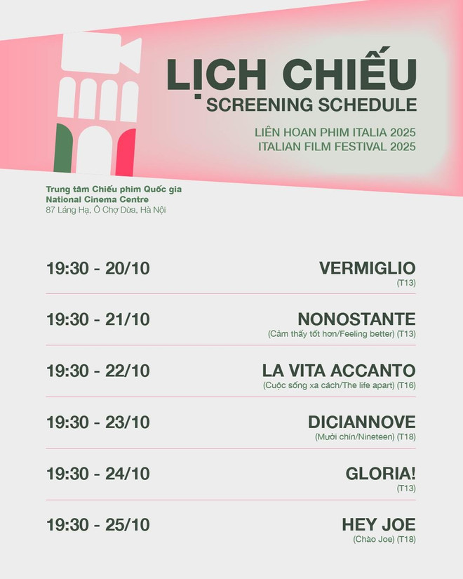 Xem loạt phim Italy từng dự giải các liên hoan lớn Venice, Locarno- Ảnh 2. Xem loạt phim Italy từng dự giải các liên hoan lớn Venice, Locarno- Ảnh 2.