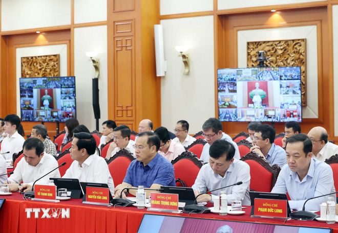 Thông báo Kết luận của Tổng Bí thư tại Hội nghị sơ kết thực hiện Nghị quyết 57- Ảnh 4. Thông báo Kết luận của Tổng Bí thư tại Hội nghị sơ kết thực hiện Nghị quyết 57- Ảnh 4.