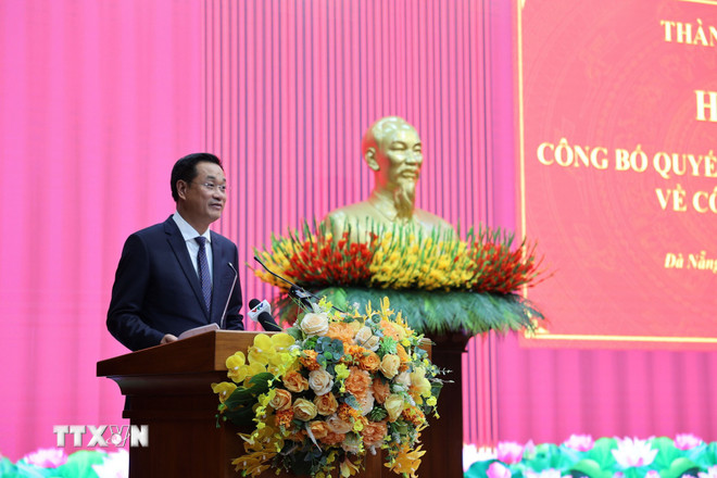 Đồng chí Lê Ngọc Quang được chỉ định làm Bí thư Thành ủy Đà Nẵng- Ảnh 1.