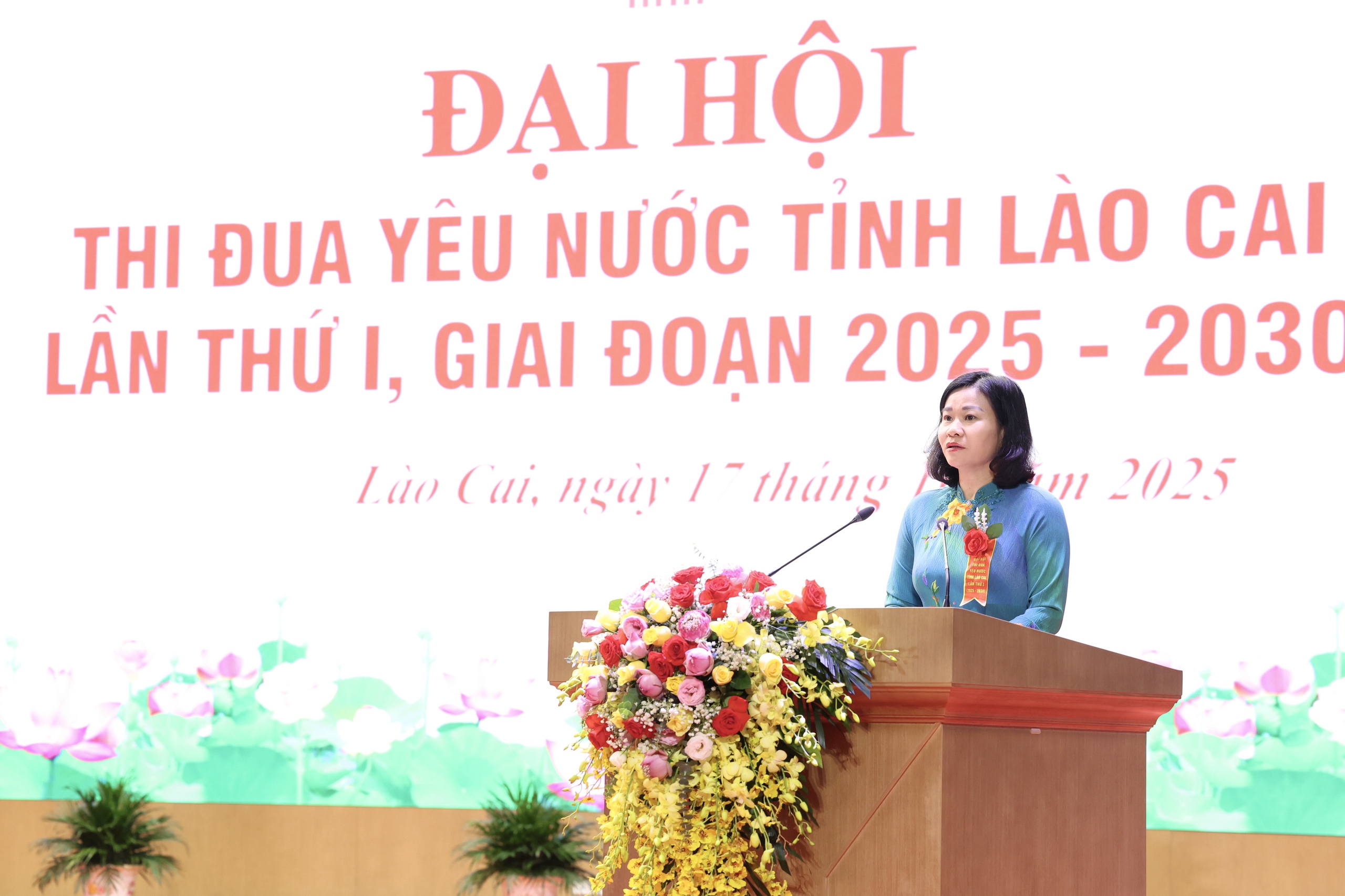 Đồng chí Nguyễn Thị Tuyến dự Đại hội Thi đua yêu nước tỉnh Lào Cai lần thứ I, giai đoạn 2025 - 2030- Ảnh 6. Đồng chí Nguyễn Thị Tuyến dự Đại hội Thi đua yêu nước tỉnh Lào Cai lần thứ I, giai đoạn 2025 - 2030- Ảnh 6.
