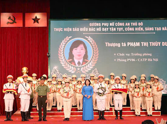 Xây dựng hình ảnh đẹp của phụ nữ Công an Thủ đô- Ảnh 3.