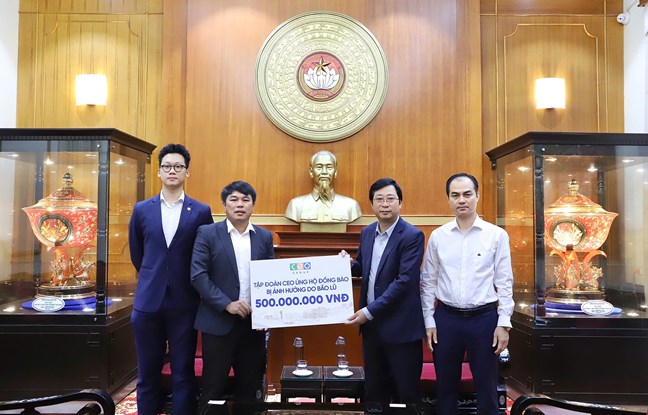 Góp thêm nguồn lực để đồng bào các tỉnh khắc phục hậu quả khi bão lũ đi qua- Ảnh 7. Góp thêm nguồn lực để đồng bào các tỉnh khắc phục hậu quả khi bão lũ đi qua- Ảnh 7.