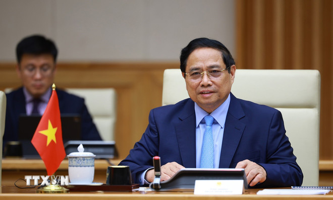Thủ tướng: Việt Nam-Nam Phi có những thế mạnh có thể bổ sung cho nhau- Ảnh 1. Thủ tướng: Việt Nam-Nam Phi có những thế mạnh có thể bổ sung cho nhau- Ảnh 1.