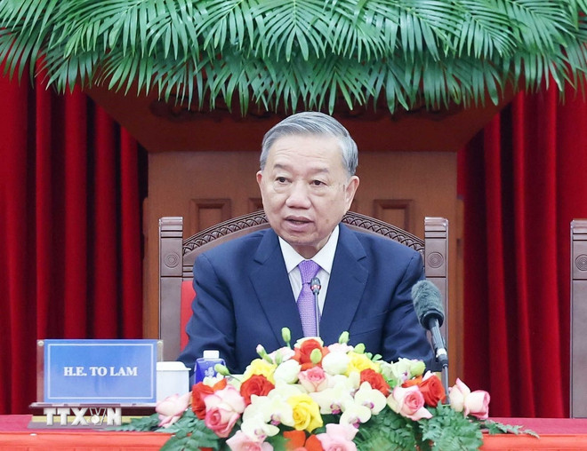 Tổng Bí thư Tô Lâm: Đưa không gian mạng trở thành không gian của luật pháp- Ảnh 3. Tổng Bí thư Tô Lâm: Đưa không gian mạng trở thành không gian của luật pháp- Ảnh 3.