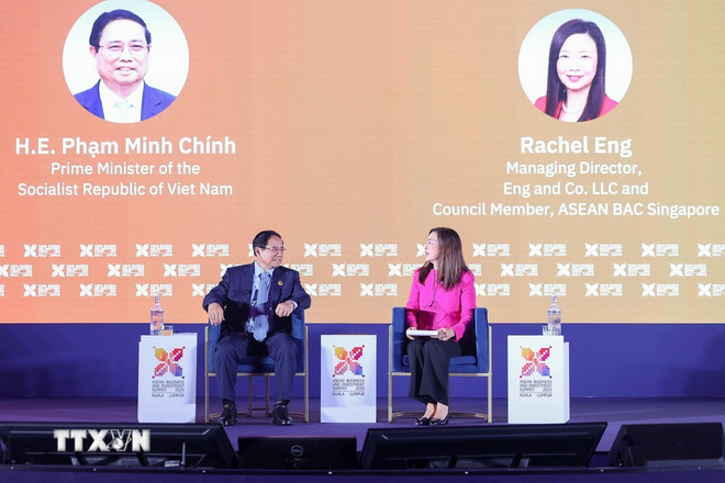 Thủ tướng dự đối thoại cấp cao tại Hội nghị Thượng đỉnh Kinh doanh-đầu tư ASEAN- Ảnh 1. Thủ tướng dự đối thoại cấp cao tại Hội nghị Thượng đỉnh Kinh doanh-đầu tư ASEAN- Ảnh 1.