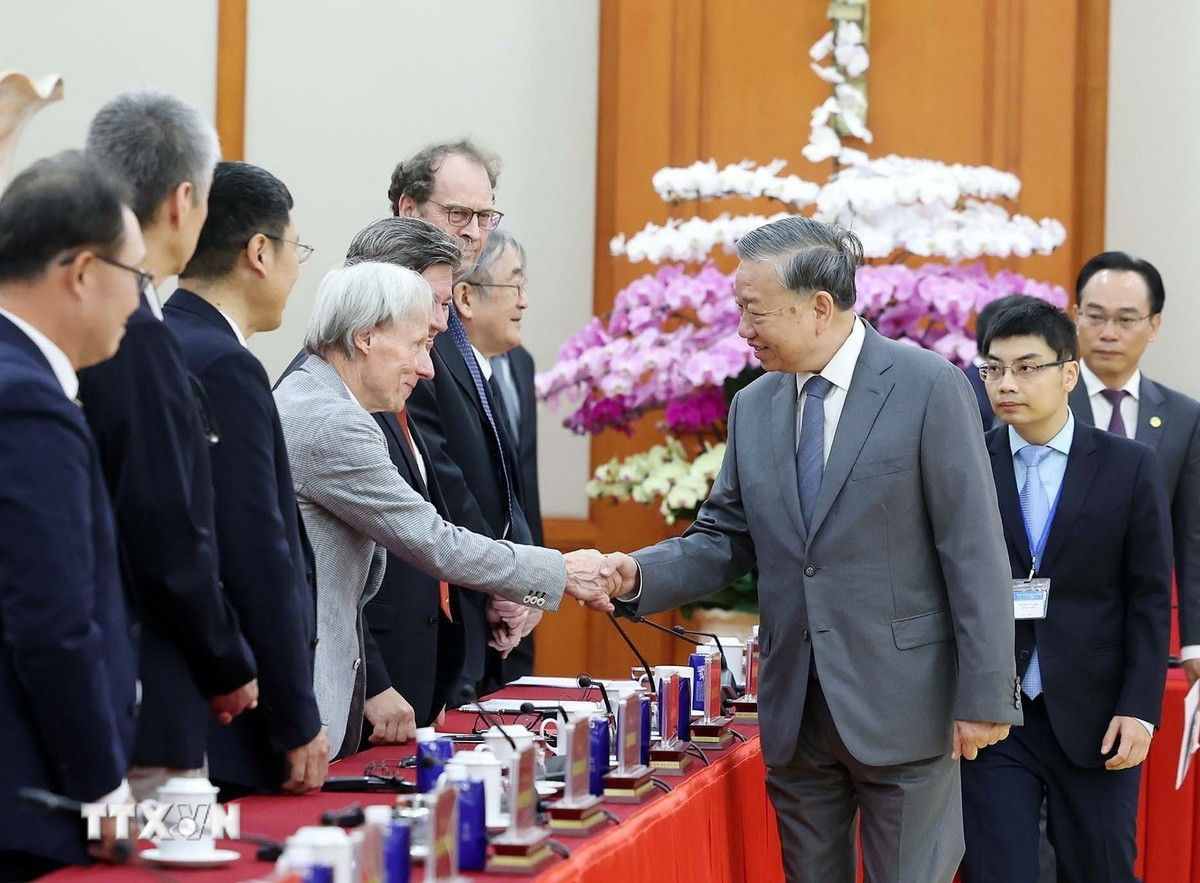 Phát biểu của Tổng Bí thư tại cuộc gặp các đại biểu dự Hội thảo Quốc tế Việt Nam học- Ảnh 1. Phát biểu của Tổng Bí thư tại cuộc gặp các đại biểu dự Hội thảo Quốc tế Việt Nam học- Ảnh 1.