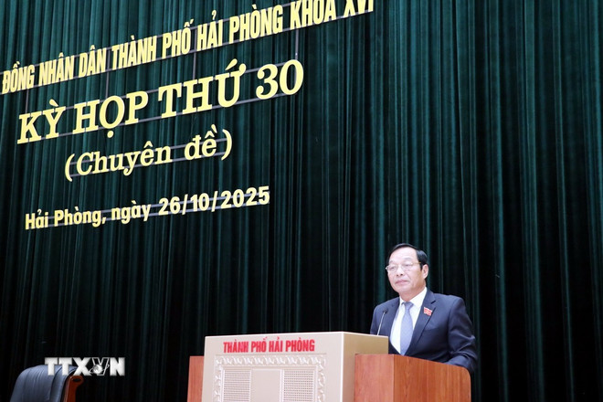 Bầu bổ sung Phó Chủ tịch HĐND và 2 Phó Chủ tịch UBND thành phố Hải Phòng- Ảnh 2.