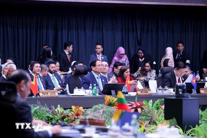 Thủ tướng đề nghị ASEAN phát huy mạnh mẽ 3 cuội nguồn sức mạnh chiến lược- Ảnh 2. Thủ tướng đề nghị ASEAN phát huy mạnh mẽ 3 cuội nguồn sức mạnh chiến lược- Ảnh 2.
