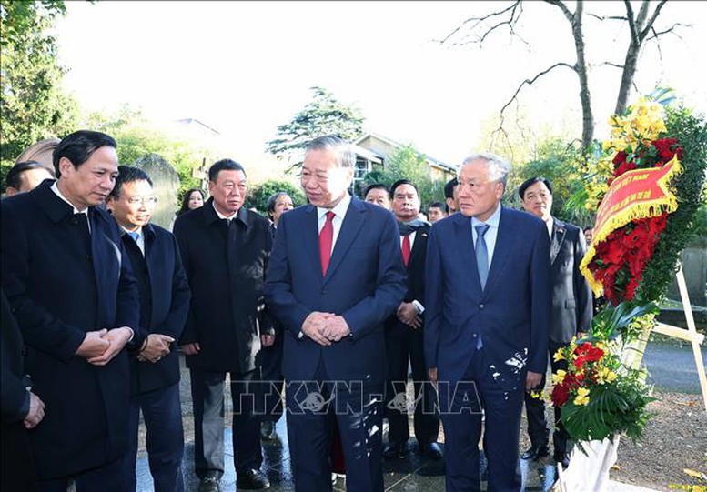 Tổng Bí thư Tô Lâm viếng Karl Marx - Lãnh tụ của giai cấp vô sản- Ảnh 3.