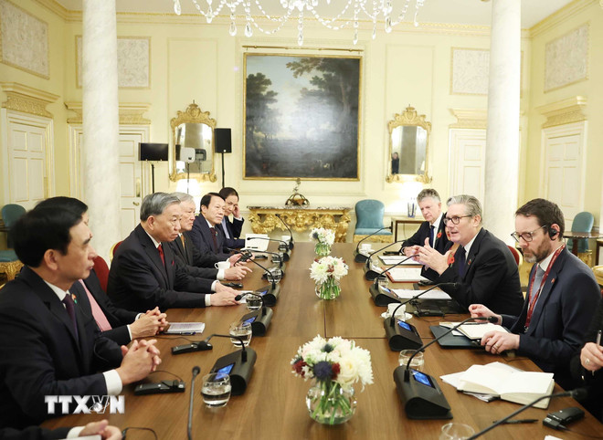 Thủ tướng Kier Starmer chủ trì Lễ đón chính thức Tổng Bí thư Tô Lâm- Ảnh 1.