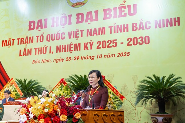Đại hội đại biểu Mặt trận Tổ quốc Việt Nam tỉnh Bắc Ninh lần thứ I, nhiệm kỳ 2025-2030- Ảnh 2.