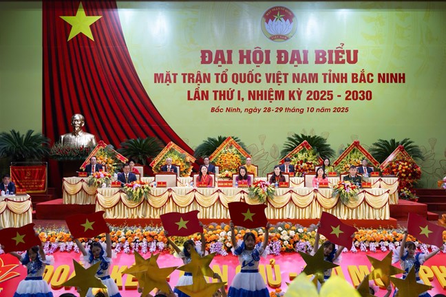 Đại hội đại biểu Mặt trận Tổ quốc Việt Nam tỉnh Bắc Ninh lần thứ I, nhiệm kỳ 2025-2030- Ảnh 7.