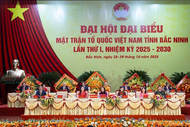 Đại hội đại biểu Mặt trận Tổ quốc Việt Nam tỉnh Bắc Ninh lần thứ I, nhiệm kỳ 2025-2030- Ảnh 9.