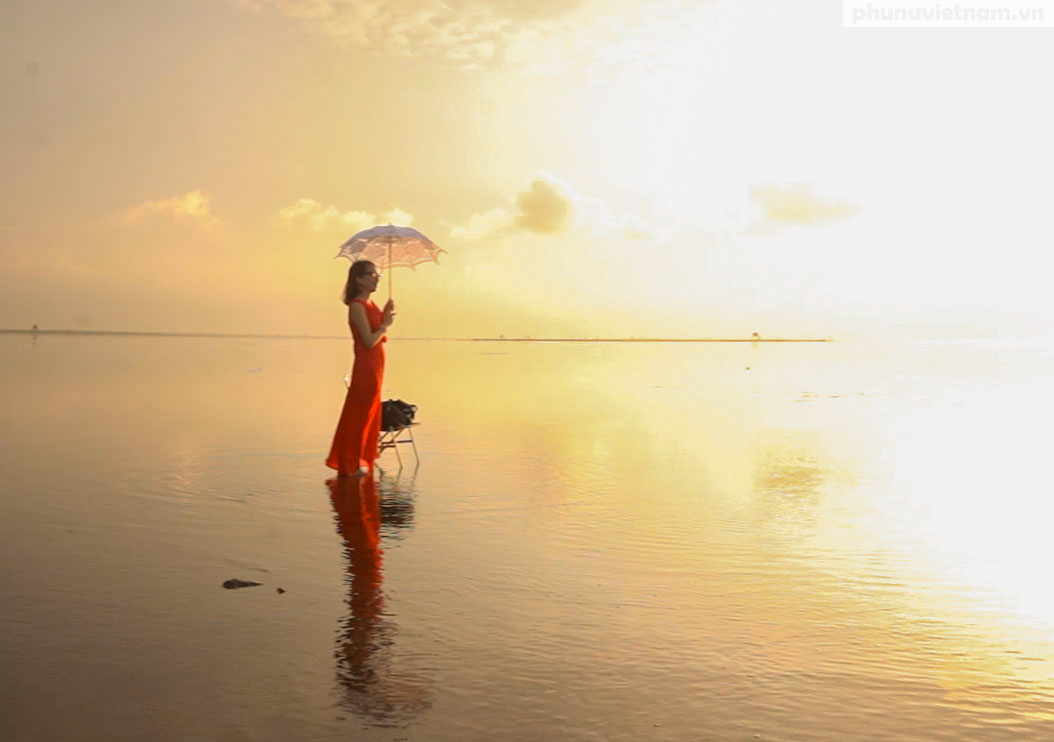 Choáng ngợp trước vẻ đẹp huyền ảo của bãi biển vô cực đẹp nhất miền Bắc ở Hưng Yên- Ảnh 11.