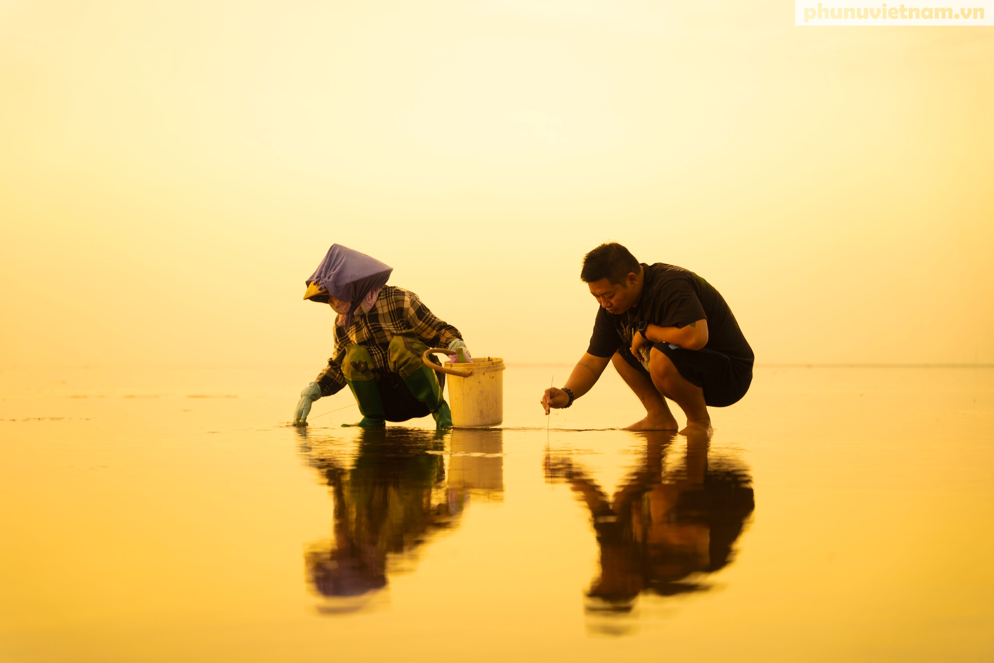 Choáng ngợp trước vẻ đẹp huyền ảo của bãi biển vô cực đẹp nhất miền Bắc ở Hưng Yên- Ảnh 12.