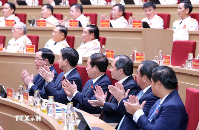 Khai mạc Đại hội đại biểu Đảng bộ Công an Trung ương lần thứ VIII- Ảnh 2.