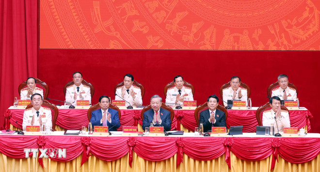Khai mạc Đại hội đại biểu Đảng bộ Công an Trung ương lần thứ VIII- Ảnh 1.