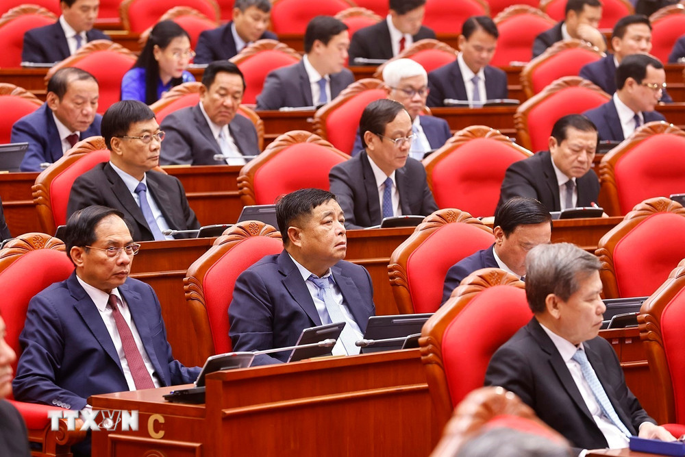Khai mạc Hội nghị lần thứ 13 Ban Chấp hành Trung ương Đảng khóa XIII- Ảnh 8.