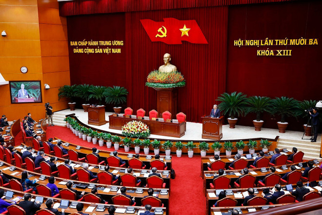 Hội nghị Trung ương 13 hoàn thành toàn bộ nội dung, chương trình đề ra- Ảnh 2. Hội nghị Trung ương 13 hoàn thành toàn bộ nội dung, chương trình đề ra- Ảnh 2.
