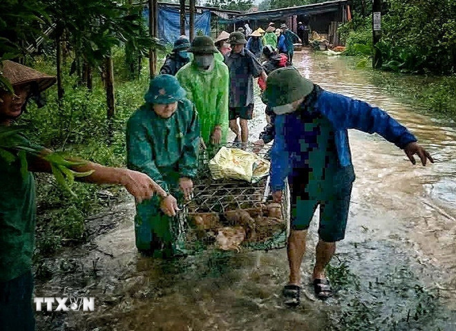 Bắc Ninh huy động toàn lực ứng phó mưa lũ, bảo đảm an toàn cho người dân- Ảnh 1.