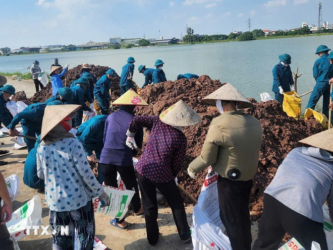 Bắc Ninh huy động toàn lực ứng phó mưa lũ, bảo đảm an toàn cho người dân- Ảnh 2.