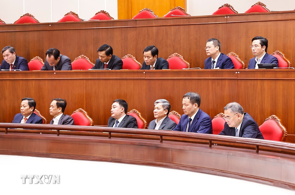 Bế mạc Hội nghị lần thứ 13 Ban Chấp hành Trung ương Đảng khóa XIII- Ảnh 11.