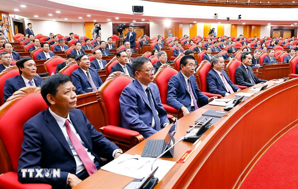 Bế mạc Hội nghị lần thứ 13 Ban Chấp hành Trung ương Đảng khóa XIII- Ảnh 14.