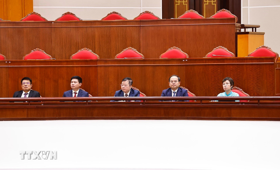 Bế mạc Hội nghị lần thứ 13 Ban Chấp hành Trung ương Đảng khóa XIII- Ảnh 15.