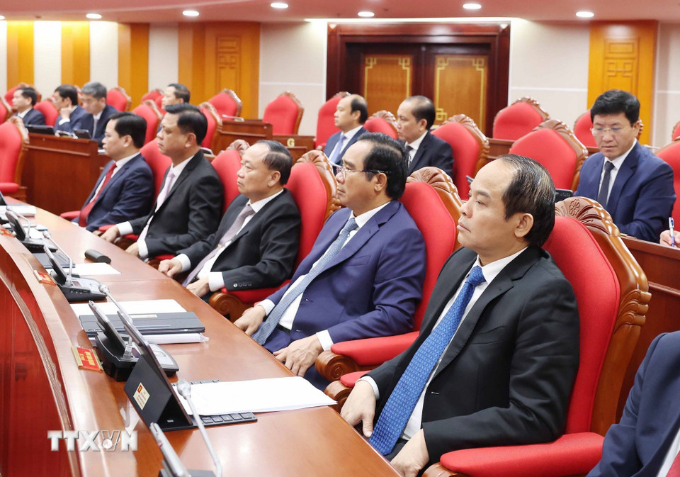 Bế mạc Hội nghị lần thứ 13 Ban Chấp hành Trung ương Đảng khóa XIII- Ảnh 8.