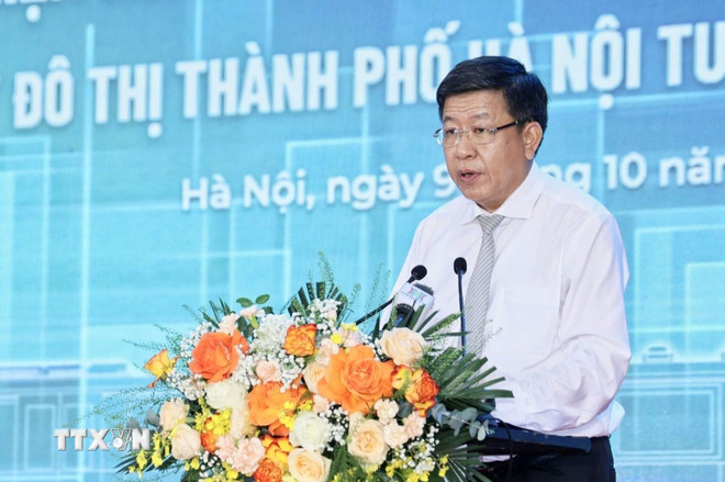 Hà Nội khởi công tuyến Metro Nam Thăng Long-Trần Hưng Đạo- Ảnh 1. Hà Nội khởi công tuyến Metro Nam Thăng Long-Trần Hưng Đạo- Ảnh 1.