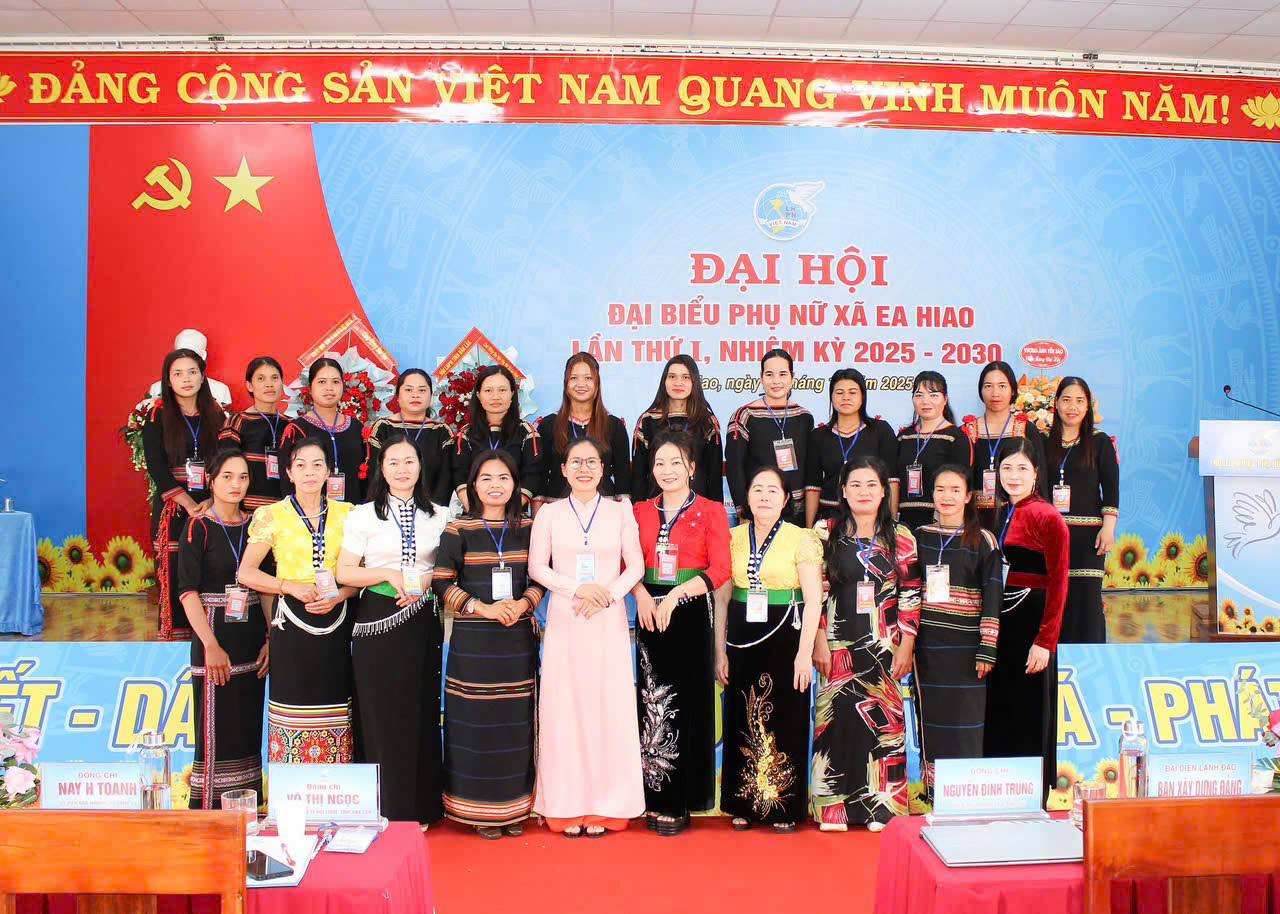 Đắk Lắk: Tổ chức thành công Đại hội đại biểu phụ nữ xã, phường nhiệm kỳ 2025-2030- Ảnh 1.