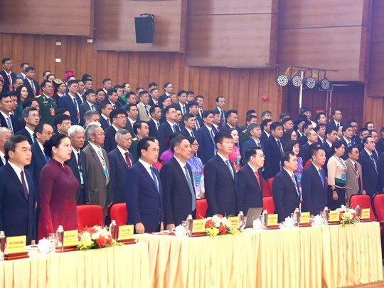 Phó Chủ tịch Hà Thị Nga dự Đại hội đại biểu MTTQ Việt Nam tỉnh Lào Cai lần thứ I, nhiệm kỳ 2025 - 2030- Ảnh 1. Phó Chủ tịch Hà Thị Nga dự Đại hội đại biểu MTTQ Việt Nam tỉnh Lào Cai lần thứ I, nhiệm kỳ 2025 - 2030- Ảnh 1.