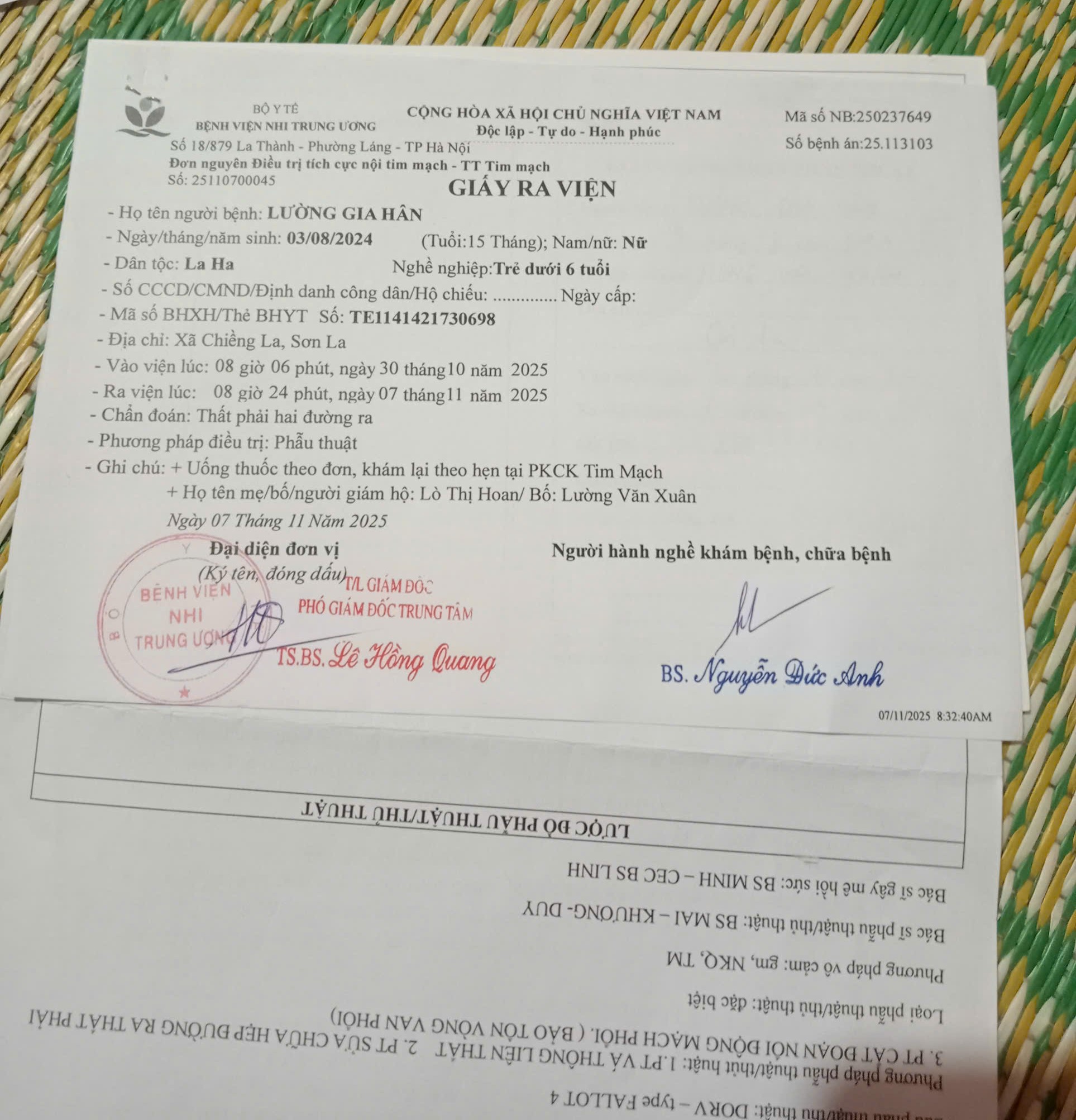 Gia cảnh thương tâm của bé gái mắc bệnh tim bẩm sinh ở Sơn La- Ảnh 1.