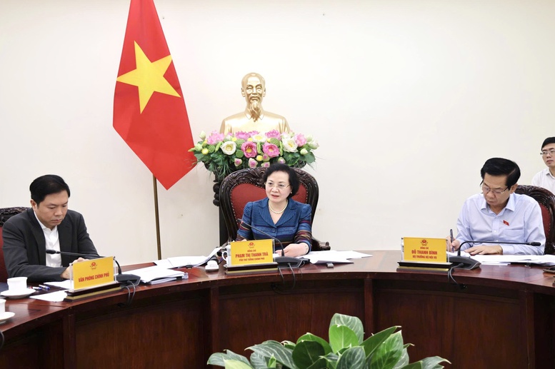 Phó Thủ tướng Phạm Thị Thanh Trà yêu cầu Bộ Nội vụ tăng tốc tiến độ các nhiệm vụ cuối năm- Ảnh 1.