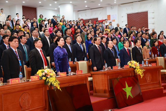 Bà Hà Thị Nga dự Đại hội đại biểu MTTQ Việt Nam tỉnh Thái Nguyên lần thứ I, nhiệm kỳ 2025 - 2030- Ảnh 1. Bà Hà Thị Nga dự Đại hội đại biểu MTTQ Việt Nam tỉnh Thái Nguyên lần thứ I, nhiệm kỳ 2025 - 2030- Ảnh 1.