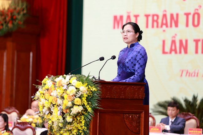 Bà Hà Thị Nga dự Đại hội đại biểu MTTQ Việt Nam tỉnh Thái Nguyên lần thứ I, nhiệm kỳ 2025 - 2030- Ảnh 5. Bà Hà Thị Nga dự Đại hội đại biểu MTTQ Việt Nam tỉnh Thái Nguyên lần thứ I, nhiệm kỳ 2025 - 2030- Ảnh 5.