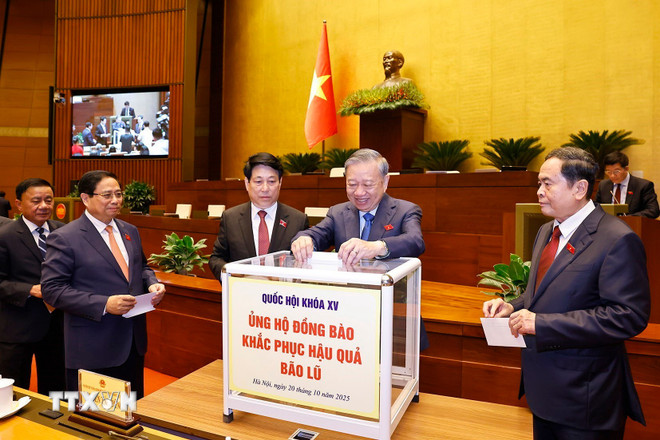 Khẩn trương đánh giá thiệt hại và khắc phục hậu quả bão, lũ tại Trung Bộ- Ảnh 1.