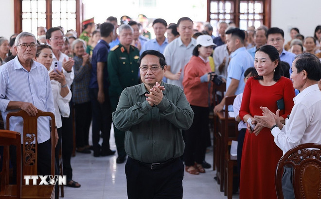 Thủ tướng Phạm Minh Chính dự Ngày hội Đại đoàn kết dân tộc tại tỉnh Gia Lai- Ảnh 3.