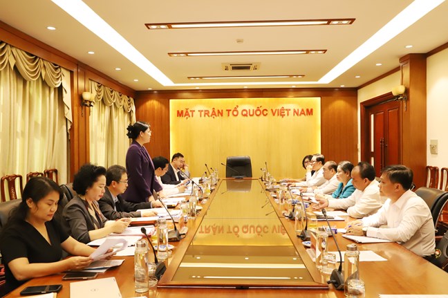 Báo cáo chính trị cần nêu rõ những đóng góp của MTTQ Việt Nam đối với kỷ nguyên vươn mình của dân tộc- Ảnh 1. Báo cáo chính trị cần nêu rõ những đóng góp của MTTQ Việt Nam đối với kỷ nguyên vươn mình của dân tộc- Ảnh 1.