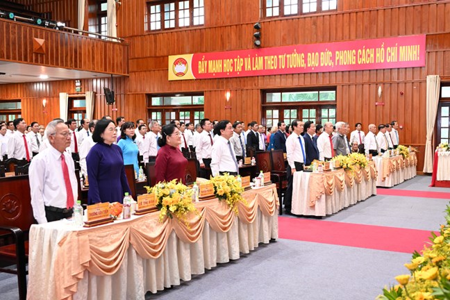 Đại hội đại biểu MTTQ Việt Nam tỉnh Tây Ninh lần thứ I, nhiệm kỳ 2025-2030 thành công tốt đẹp- Ảnh 1. Đại hội đại biểu MTTQ Việt Nam tỉnh Tây Ninh lần thứ I, nhiệm kỳ 2025-2030 thành công tốt đẹp- Ảnh 1.