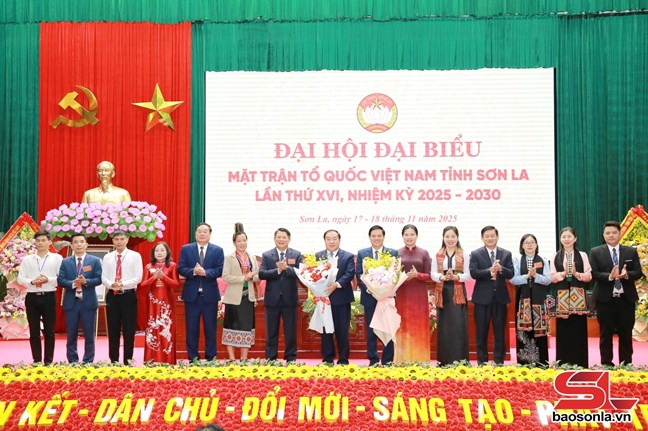 Bà Hà Thị Nga dự Đại hội đại biểu MTTQ Việt Nam tỉnh Sơn La lần thứ XVI, nhiệm kỳ 2025-2030- Ảnh 9. Bà Hà Thị Nga dự Đại hội đại biểu MTTQ Việt Nam tỉnh Sơn La lần thứ XVI, nhiệm kỳ 2025-2030- Ảnh 9.