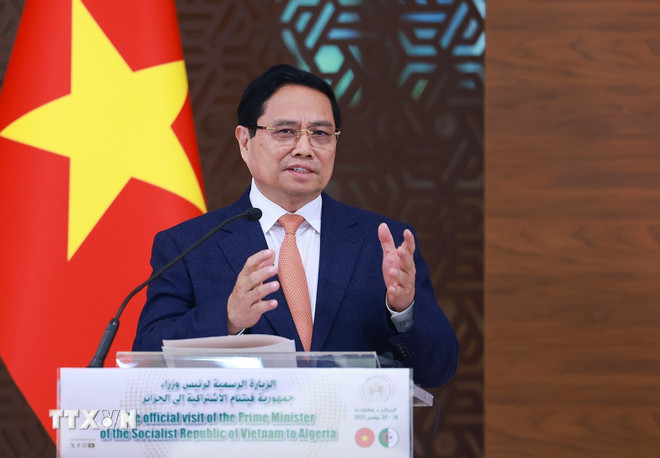 Triển khai các dự án, cụ thể hóa quan hệ Đối tác Chiến lược Việt Nam-Algeria- Ảnh 1.