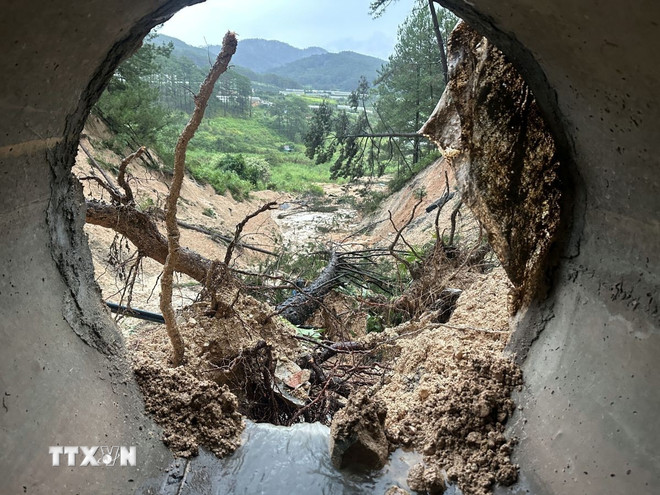 Lâm Đồng công bố tình huống khẩn cấp về thiên tai đối với đèo Mimosa- Ảnh 1.