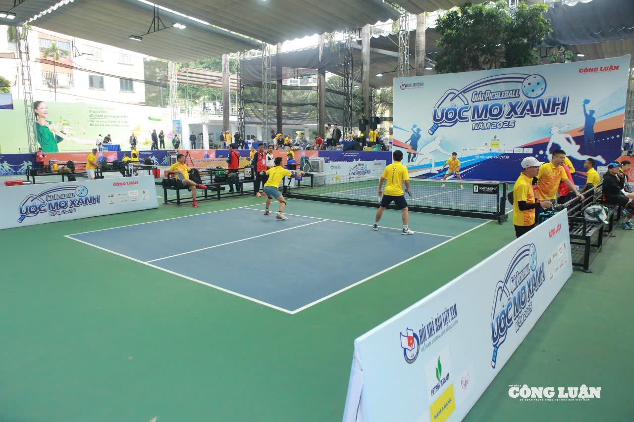 Khai mạc Giải Pickleball "Ước Mơ Xanh" 2025- Ảnh 8. Khai mạc Giải Pickleball "Ước Mơ Xanh" 2025- Ảnh 8.