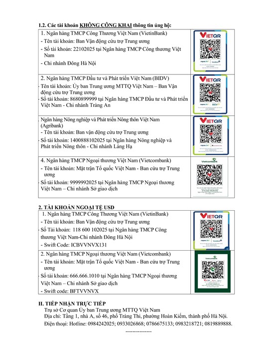 LỜI KÊU GỌI của Đoàn Chủ tịch Ủy ban Trung ương MTTQ Việt Nam về ủng hộ đồng bào miền Trung, Tây Nguyên bị thiệt hại do mưa lũ gây ra- Ảnh 4. LỜI KÊU GỌI của Đoàn Chủ tịch Ủy ban Trung ương MTTQ Việt Nam về ủng hộ đồng bào miền Trung, Tây Nguyên bị thiệt hại do mưa lũ gây ra- Ảnh 4.