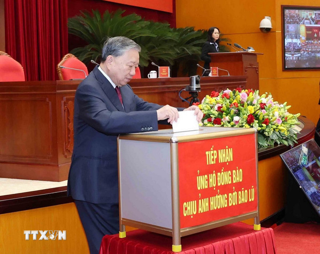 Tổng Bí thư: Không để có "khoảng trống", "vùng tối" mà công tác kiểm tra, giám sát của Đảng không vươn tới được- Ảnh 1.