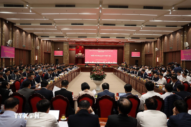 Hà Nội: Thống nhất mục tiêu tăng trưởng kinh tế năm 2026 từ 11% trở lên- Ảnh 1.